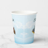 Kleiner Fahrer Pappbecher (Rechts)