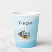 Kleiner Fahrer Pappbecher (Vorderseite)