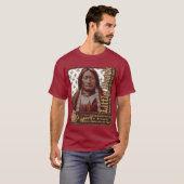 Kleiner Falke Oglala Lakota Krieger T-Shirt (Vorne ganz)