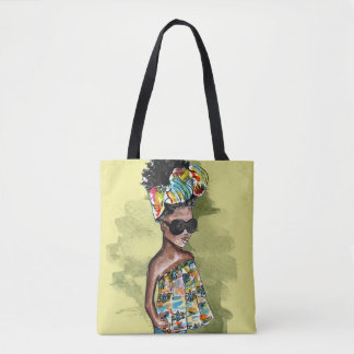 Kleiner Fashionista-Bell-Unterseiten-afrikanischer Tasche