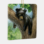 Kleiner fauler Bär Keramikornament (Rechts)