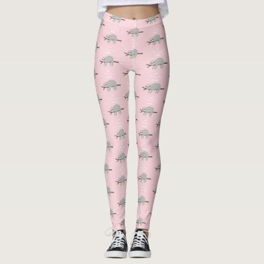 Kleiner Faulpelz Leggings (Vorderseite)
