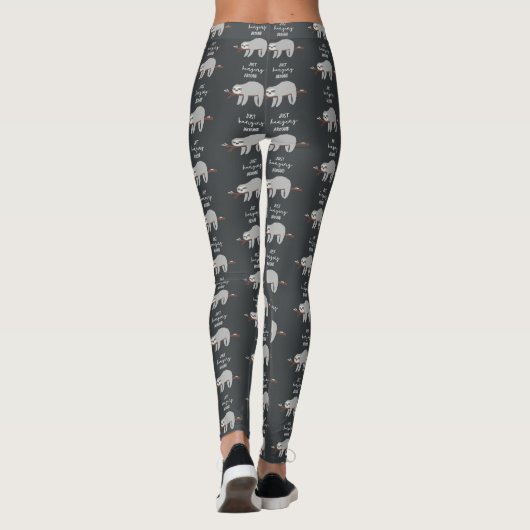 Kleiner Faulpelz Leggings (Rückseite)