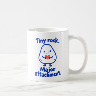 Kleiner Felsen. Große Anhänglichkeit. Steinesammle Kaffeetasse