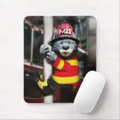 Kleiner Feuermann Mousepad (Mit Mouse)