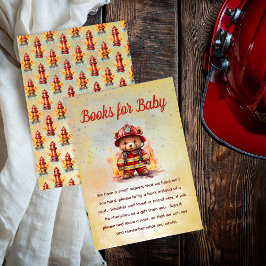 Kleiner Feuerwehrbär Baby Shower Bücher für Babys