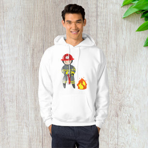 Kleiner Feuerwehrheld beim Feuerlöschen Hoodie