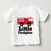 Kleiner Feuerwehrmann Baby T-shirt (Vorderseite)