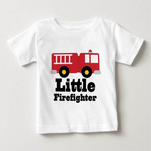 Kleiner Feuerwehrmann Baby T-shirt (Vorderseite)