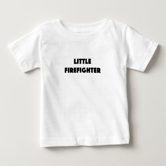 Kleiner Feuerwehrmann Baby T-shirt (Vorderseite)