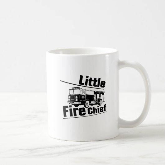 Kleiner Feuerwehrmann der kleinen Jungen Kaffeetasse (Rechts)
