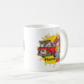 Kleiner Feuerwehrmann Kaffeetasse (VorderseiteRechts)