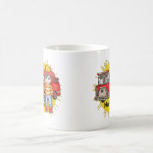 Kleiner Feuerwehrmann Kaffeetasse (Mittel)