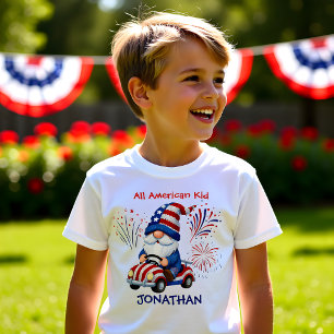 Kleiner Feuerwerk-Zwergen-Kind T-Shirt