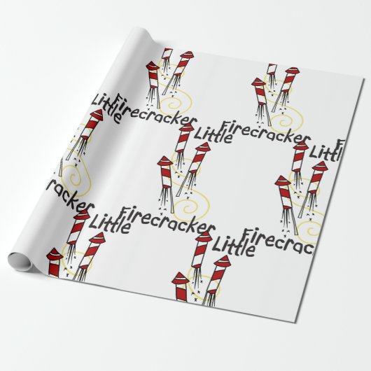 Kleiner Firecracker Geschenkpapier (Ungerollt)