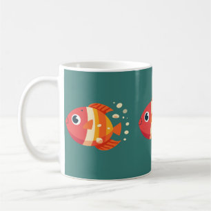 kleiner Fisch Kaffeetasse