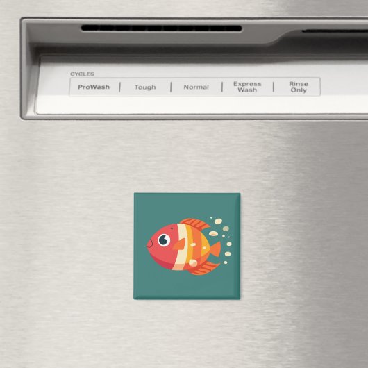 kleiner Fisch Magnet (In Situ (Geschirrspüler))