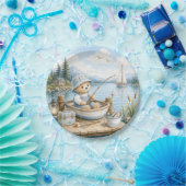 Kleiner Fischer Papierplatten-Design Pappteller (Party)