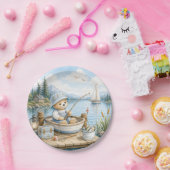 Kleiner Fischer Papierplatten-Design Pappteller (Party)