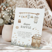 Kleiner Fischfang Wasserfarbenfischer Windelwische Sockelschild