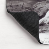 Kleiner flinker Weasel Mousepad (Ecke)