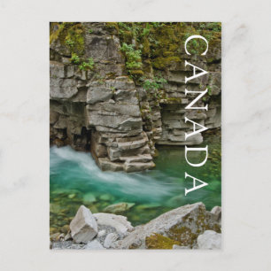 Kleiner Fluss durch den Canyon Coquihalla Postkarte