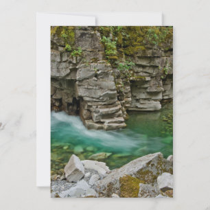 Kleiner Fluss durch den Coquihalla-Canyon Dankeskarte