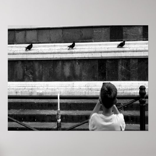 Kleiner Fotograf Poster (Vorne)