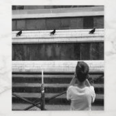 Kleiner Fotograf Weinetikett (Einzelnes Label)