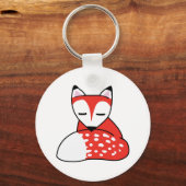 KLEINER FOX SCHLÜSSELANHÄNGER (Vorderseite)
