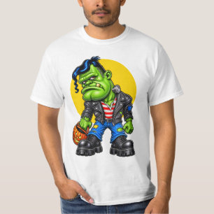 KLEINER FRANKIE mit Kürbiskübel T-Shirt