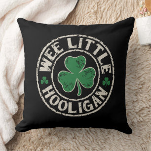 Kleiner Frechdachs Kleeblatt St. Patrick's Day Kissen