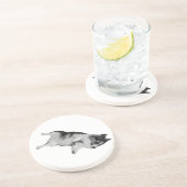 Kleiner Frieden Getränkeuntersetzer (Seite)