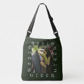 Kleiner Frosch im Garten Tragetaschen Mit Langen Trägern (Vorderseite)