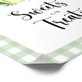 Kleiner Frosch - Süßigkeiten und Leckereien Babydu Poster (Ecke)