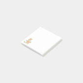 Kleiner Frosch-Wächter Post-it Klebezettel (angewinkelt)