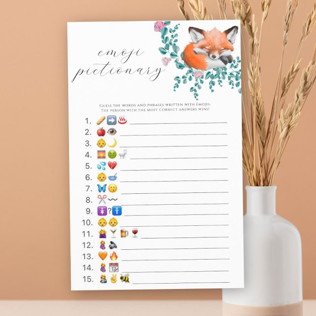Kleiner Fuchs - Emoji-Picktionary (Von Creator hochgeladen)