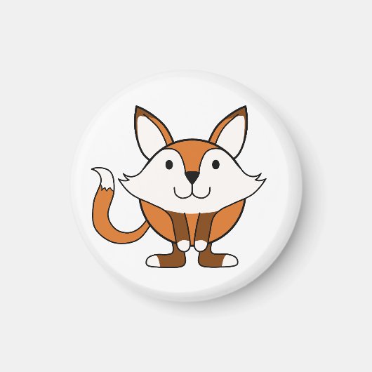 Kleiner Fuchs Magnet (Vorne)