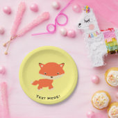 Kleiner Fuchs Pappteller (Party)