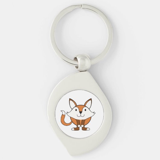Kleiner Fuchs Schlüsselanhänger (Vorderseite)