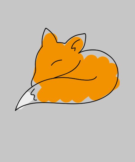 Kleiner Fuchs-T - Shirt (Saum)