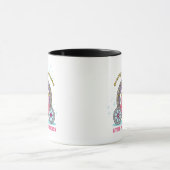 Kleiner funkelnder Wagen Fräulein-Prinzessin | Tasse (Zentrum)