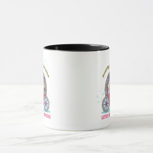 Kleiner funkelnder Wagen Fräulein-Prinzessin | Tasse (Zentrum)