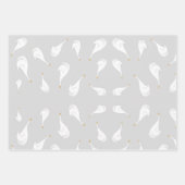 Kleiner Gänse Geschenkpapier Set (Vorderseite 2)