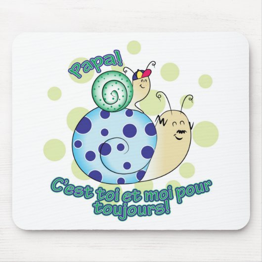 Kleiner garçon à Papa Mousepad (Vorne)