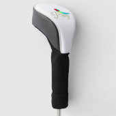 Kleiner Gebetsvogel Golf Headcover (angewinkelt)