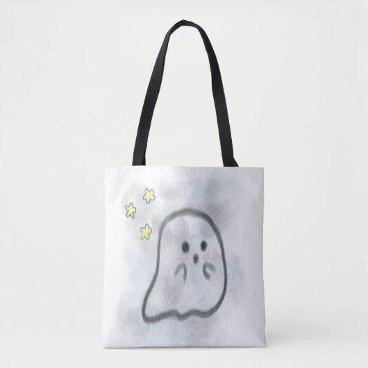 Kleiner Geist erschreckt sich Tasche (Vorderseite)