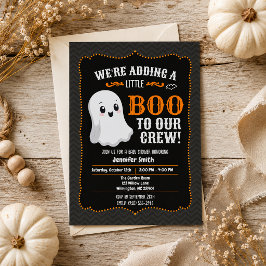 Kleiner Geist für unsere Halloween-Baby-Party Einladung