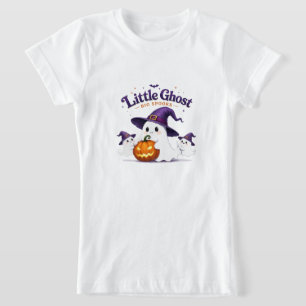 Kleiner Geist große Spukgestalten Süßes Halloween T-Shirt