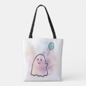 Kleiner Geist mit Luftballon  Tasche (Rückseite)